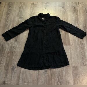 Flax 100% linen mini dress